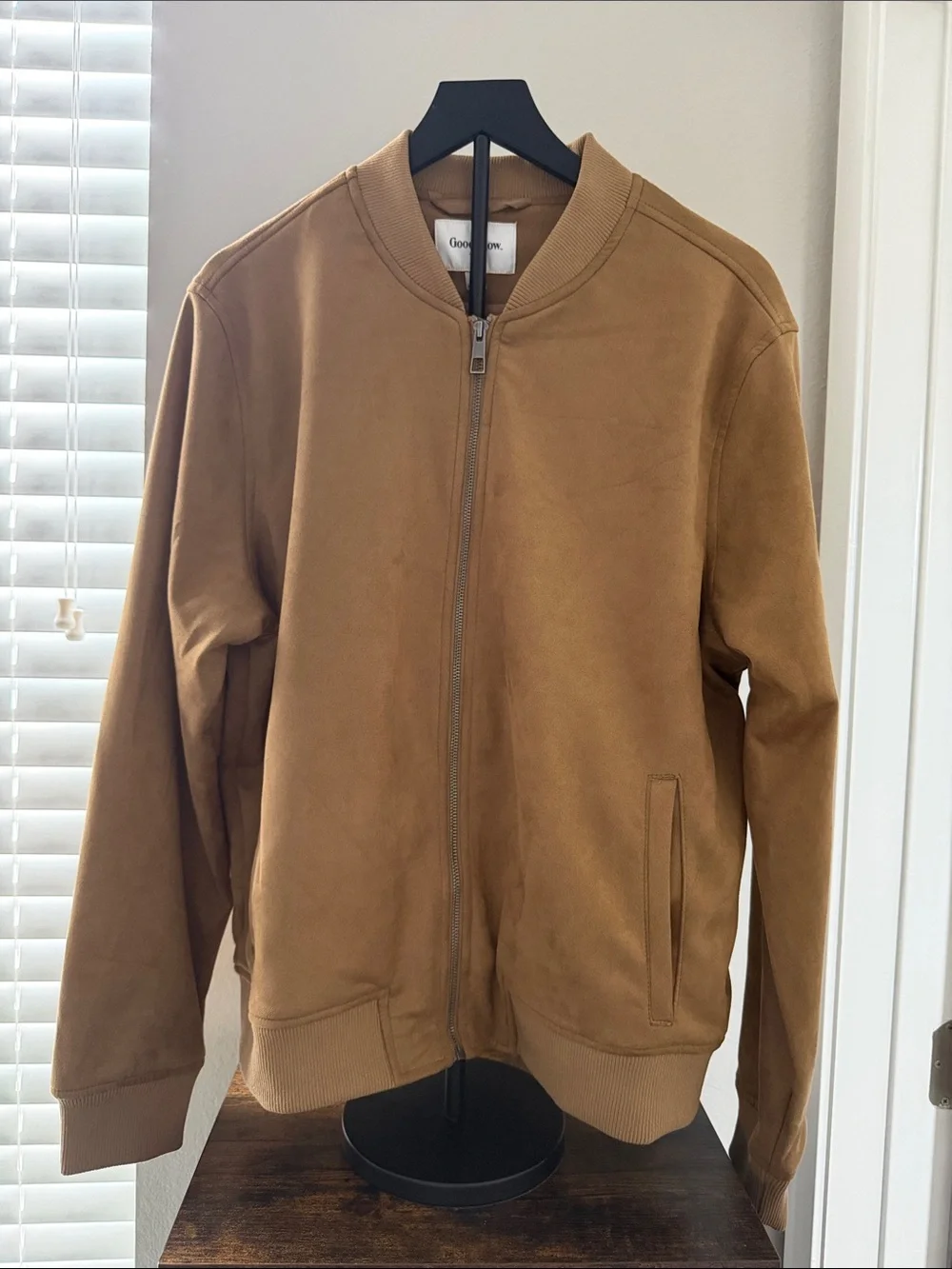 Goodfellow & Co Tan Bomber Jacket